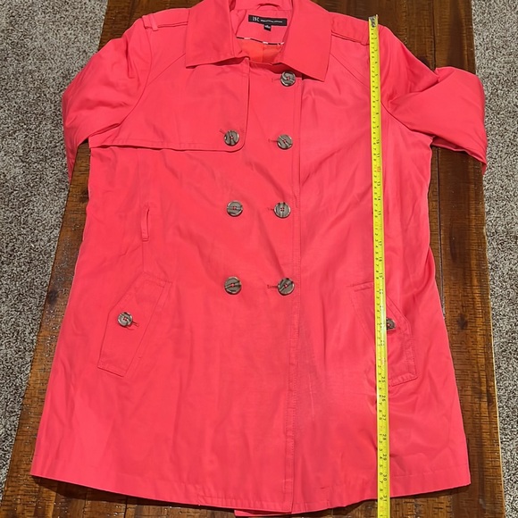 INC coral blazer for women with pockets and buttons.  Size XL - Picture 8 of 9
